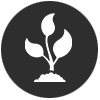 Agriculture icon round